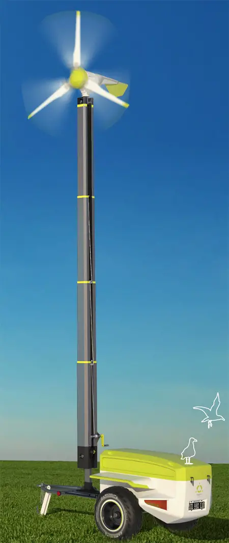 agro e.sustentable wind generator