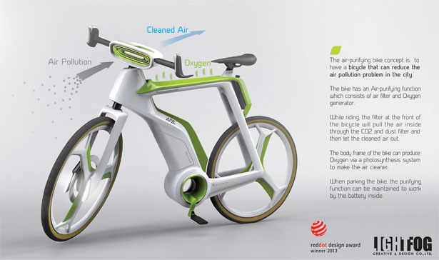 Air Purifier Bike by Lightfog