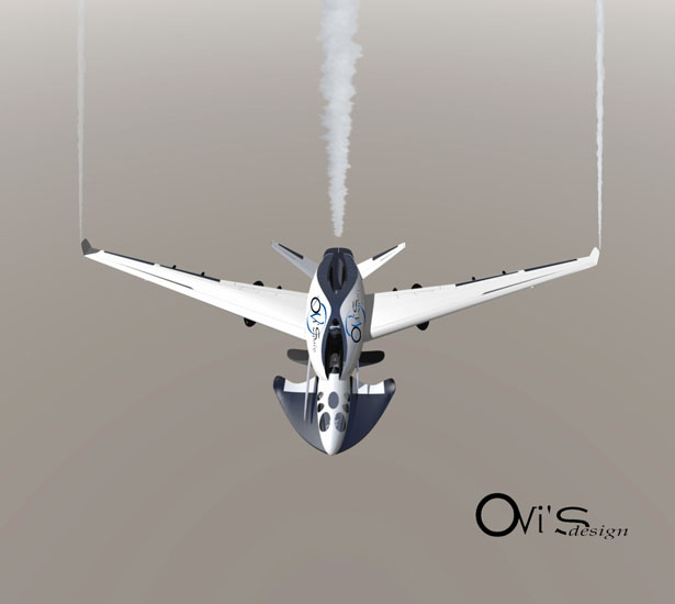Air XLDron Umanned Aircraft by Oscar Viñals