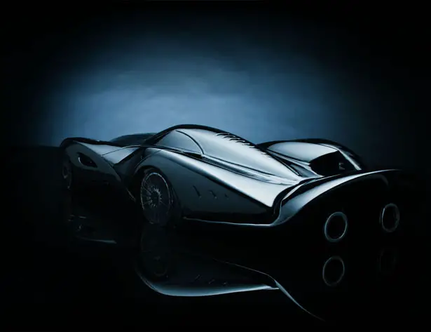 Aqos Le Mans Futuristic Car