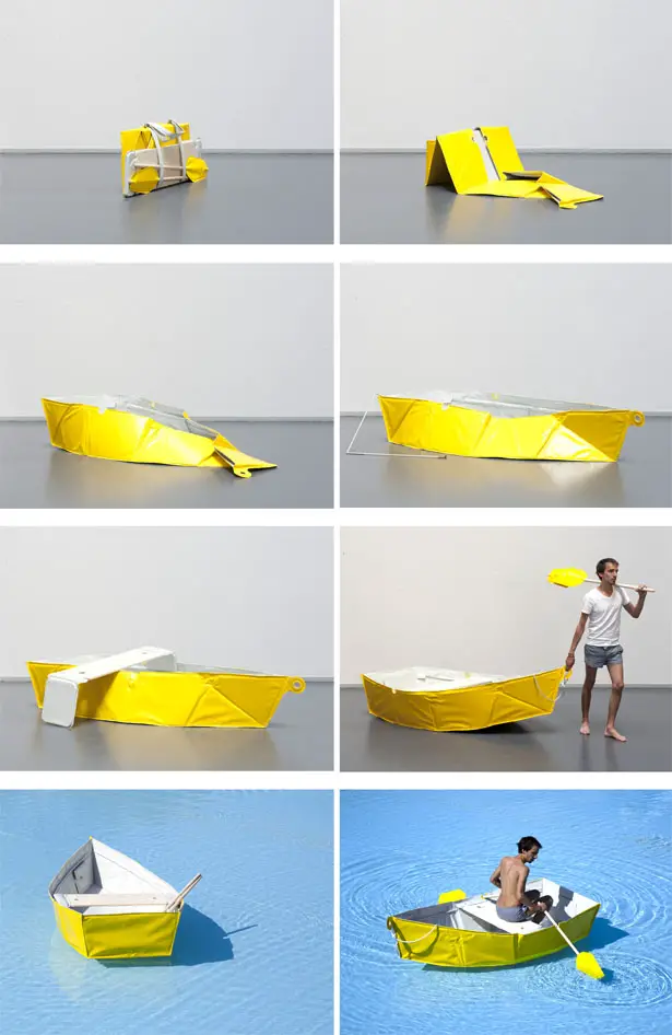 Ar Vag Foldable Boat by Thibault Penven