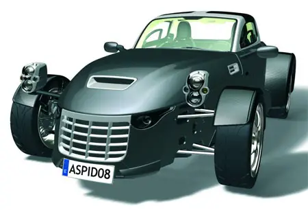 New Aspid Roadster Classic Car Design