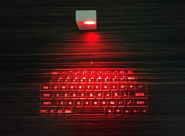 Atongm Bluetooth Virtual Laser Keyboard Hands-on Review - Tuvie