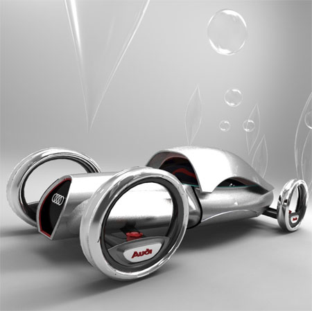 Audi Compact And Efficient Futuristic Car Gives True Sensation Of A Racing