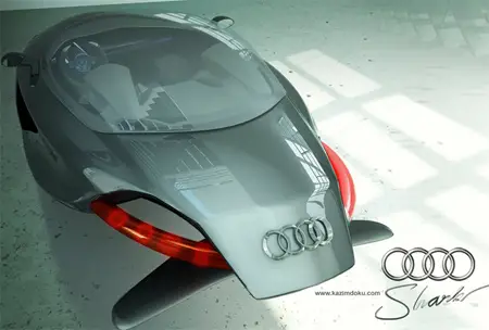 Futuristic Architecture on Futuristic Audi Shark Sports Car Concept Just Won Desire Design