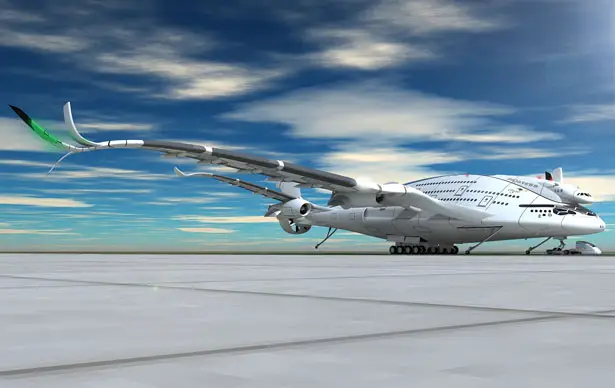 AWWA-QG Progress Eagle Concept Plane by Oscar Vinals