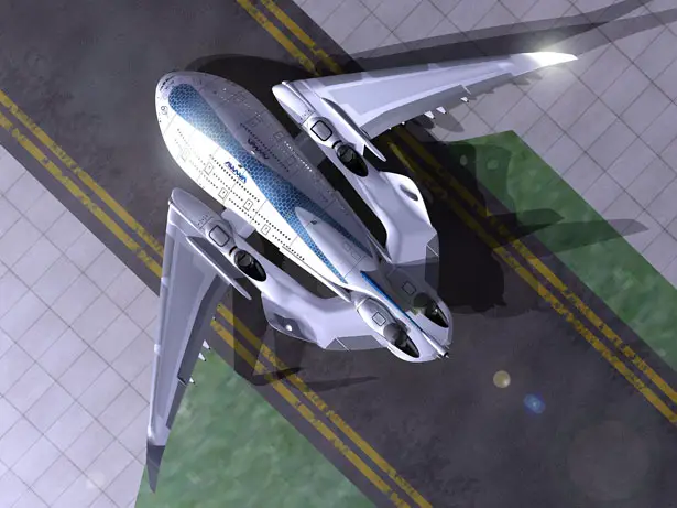 AWWA Sky Whale Concept Plane by Oscar Viñals