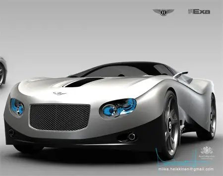 Bentley on Bentley Ten11 Futuristic Car
