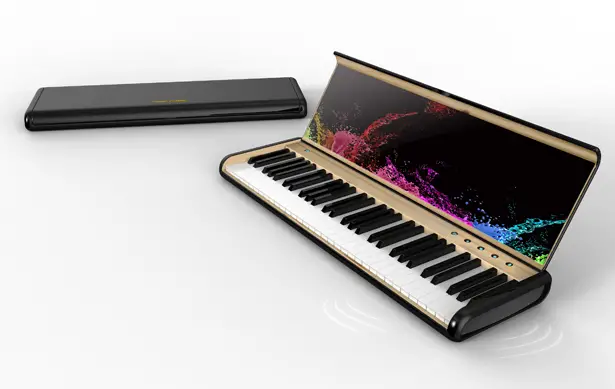 Beyond Silence Digital Piano for Hearing Impaired People