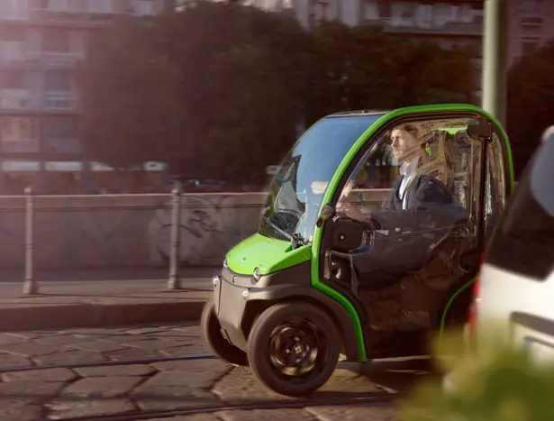 Birò Personal Electric Vehicle with Removable Battery by Estrima