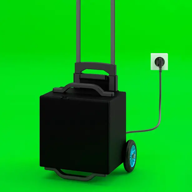 Birò Personal Electric Vehicle with Removable Battery by Estrima