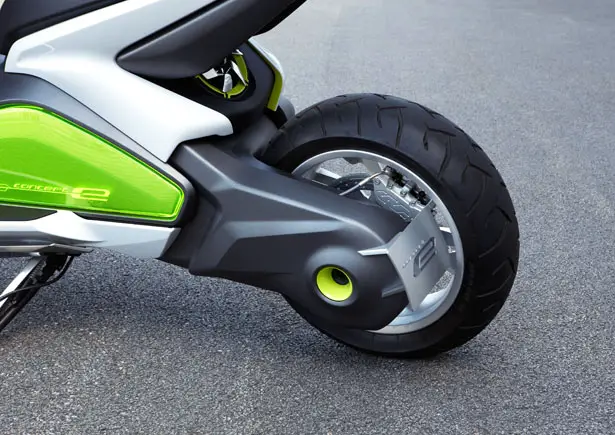 BMW Motorrad Concept E - BMW Electric Scooter