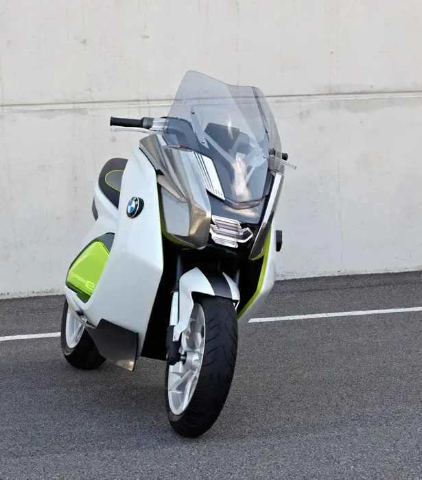 BMW Motorrad Concept E - BMW Electric Scooter