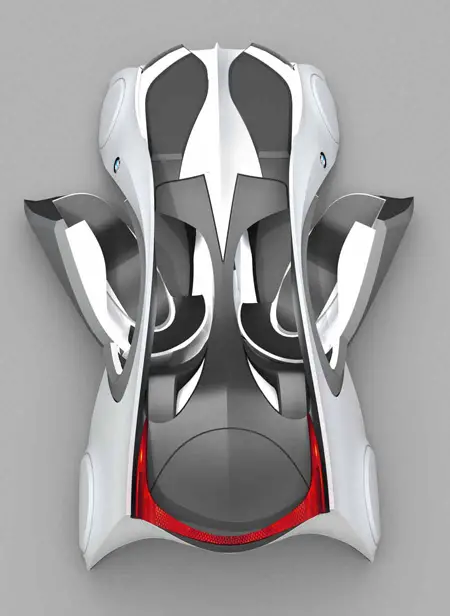 bmw zx-6 futuristic car concept