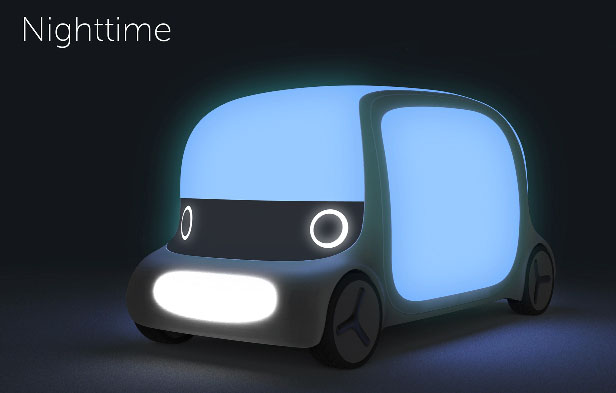 Bot Autonomous Cab by Chris Luchowiec