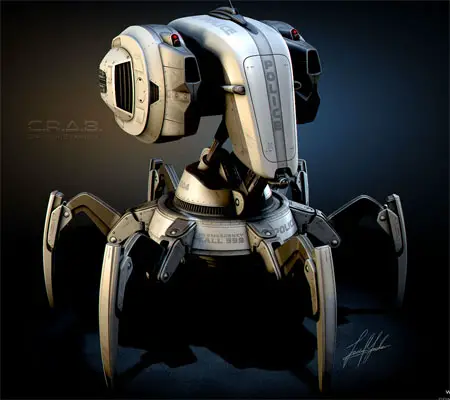 c.r.a.b. robot