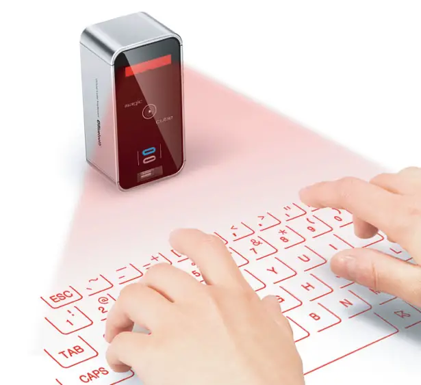 Magic Cube, Proyector de Teclado Virtual #CES2013