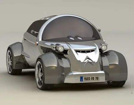 So get ready to give a modern look to your old Citroen 2CV and just zoom