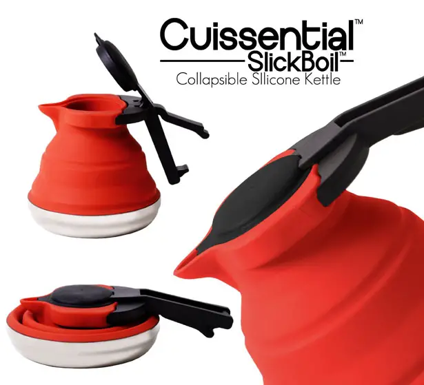 Cuissential SlickBoil - Collapsible Silicone Tea Kettle