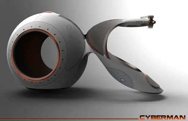 Cybersnail Futuristic Transportation