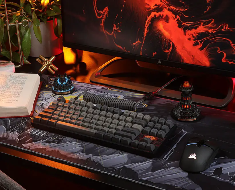 Drop x The Lord of the Rings Mordor Keycap Holder: The Dark Tower and The Wraith Circle - Tuvie Design Drop x The Lord of the Rings Mordor Keycap Holder: The Dark Tower and The Wraith Circle - Tuvie Design