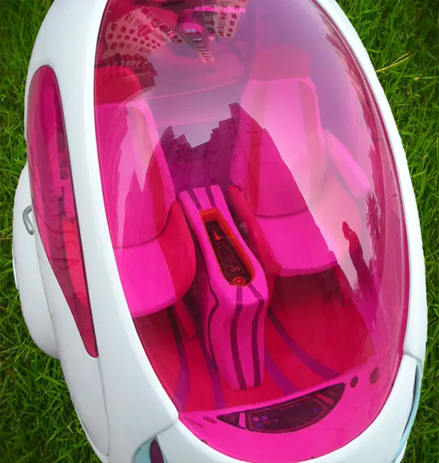 EVul Electric Car Concept for The Year of 2030 Tuvie