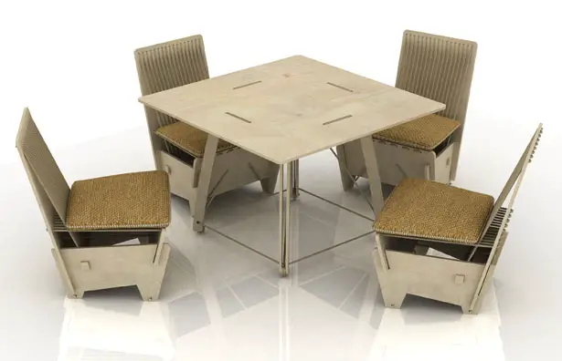 Ecoseries Furniture Set by DesignNobis