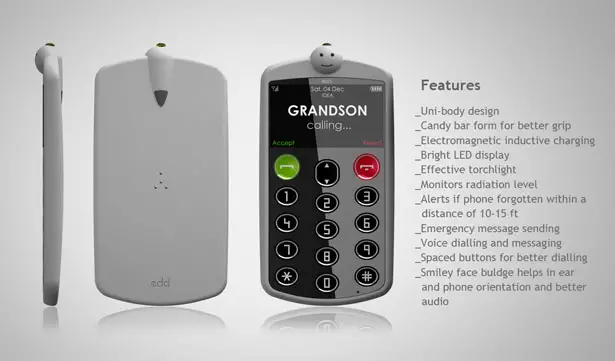 Edd Phone for Elderly People by Anurag Sarda