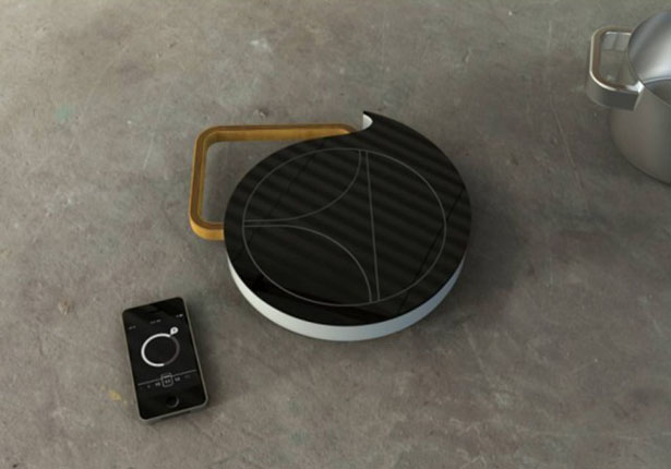 Mobile Induction Heat Plate by Tommi Moilanen