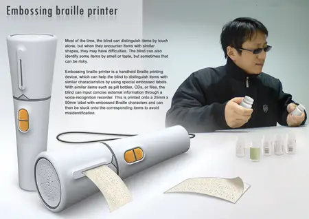  to help blind people to identify similar characteristics items through 