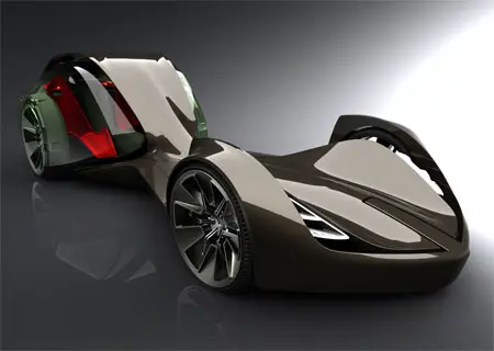 Cool  on Futuristic Enigma Car Concept With Bio Electric Hybrid Technology By