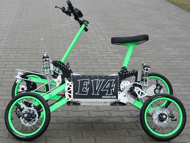 electric bike four wheel
