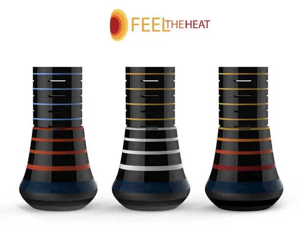 FeelTheHeat Outdoor Heater by Bilgehan Keçeli