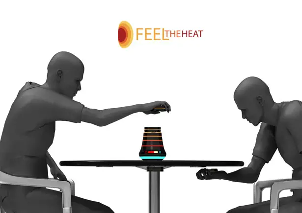 FeelTheHeat Outdoor Heater by Bilgehan Keçeli