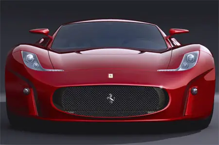 The Ferrari Concept 2008 car is designed by Luca Serafini the author of