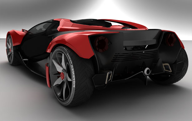 Ferrari F750Ferrari concept car by Marc Devauze, Vianney Brecheisen and Alexandre Labruyere