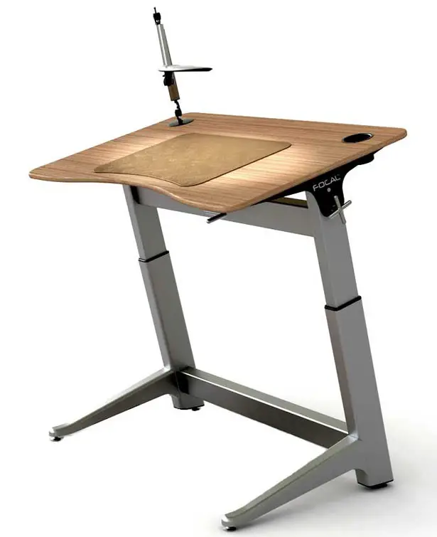 Focal Locus Workstation Ergonomic Standing Workstation With