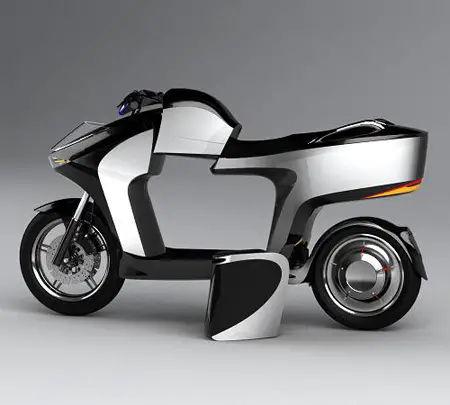 fuel cell scooter concept
