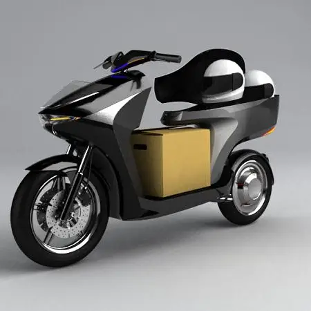 fuel cell scooter concept