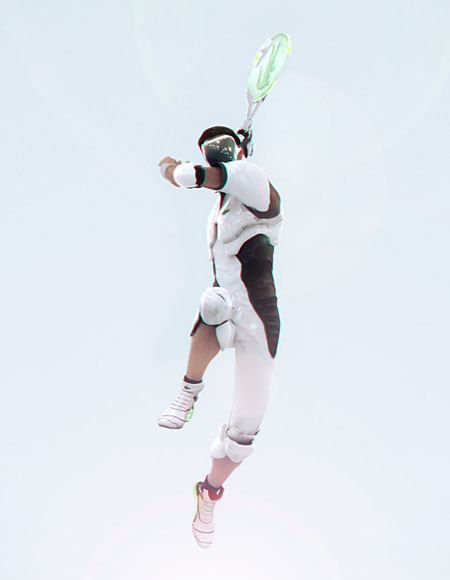 Futuristic Tennis Game in 2083 - Tuvie