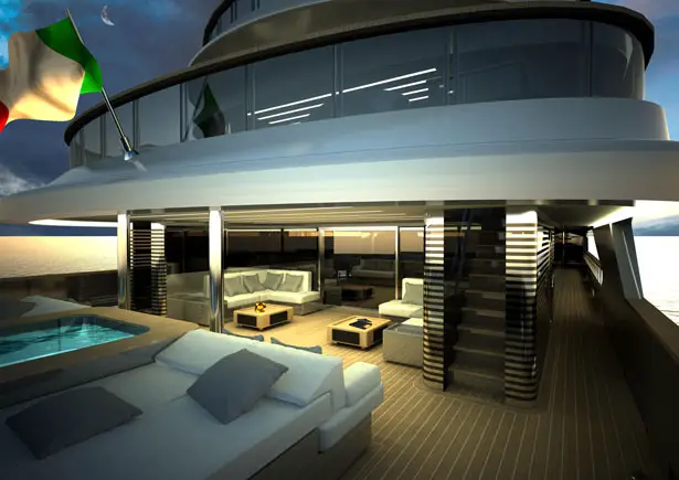 Gemini 60m Yacht by Pannone Architetetti