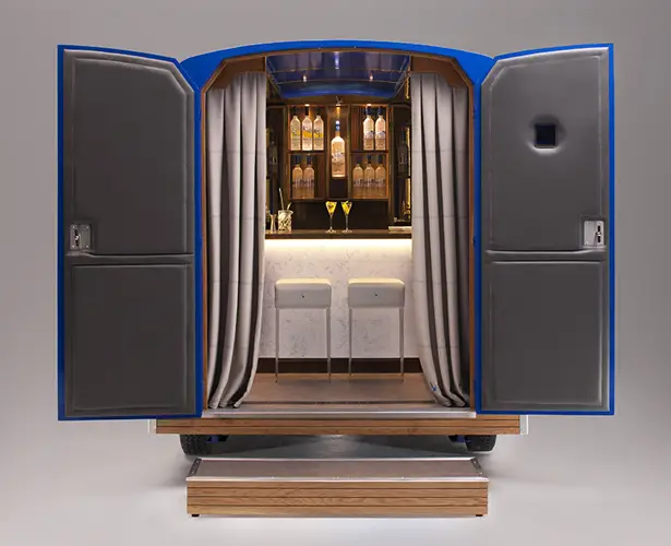 Grey Goose Camionnette World's Most Intimate Mini Bar
