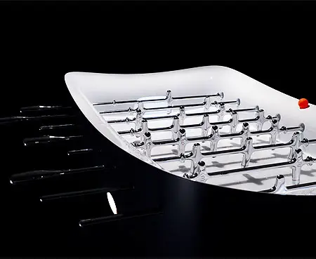 table foosball football designer gro elegant tuvie looks modelmakers tim geekologie