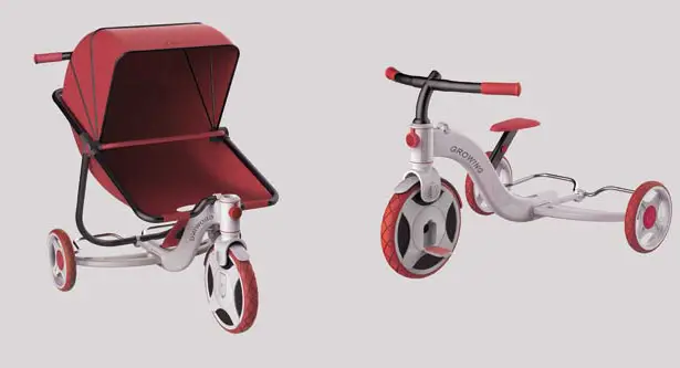 Growing Baby Stroller by Yue Han and Zhao Chang Sheng