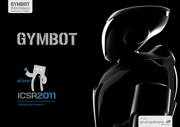 Gymbot Personal Trainer Robot by GivingShape