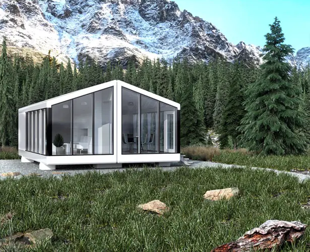 Haus Me 3d Printed Fully Self Sustainable Mobile House Is 100