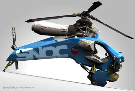 Honda on Single Seat Helicopter Design By Igarashi Design   Tuvie