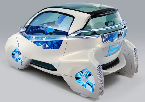Honda Micro Commuter Concept - Futuristic Electric City Commuter