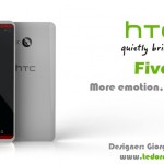 HTC 5 Concept Mobile Phone by Giorgi Tedoradze