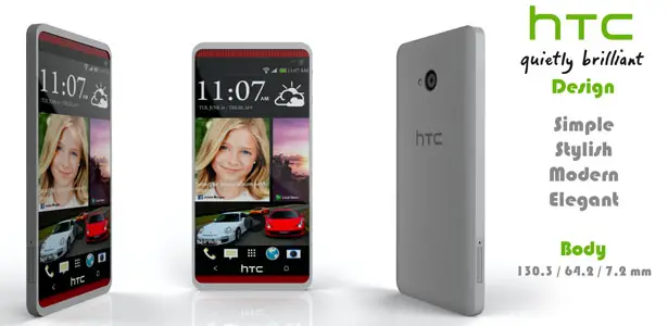 HTC 5 Concept Mobile Phone by Giorgi Tedoradze